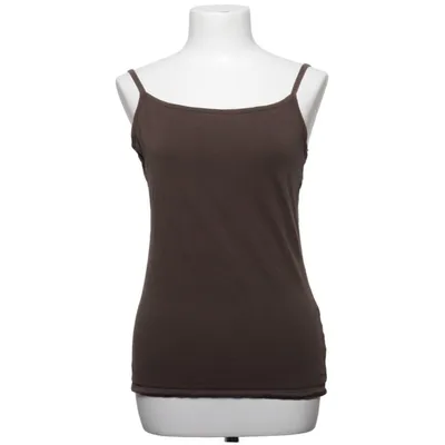 Débardeur (Marron) de Skill Coton, Élasthane