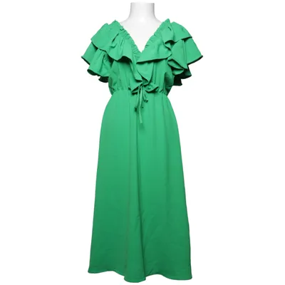 Maxi jurk (Groen) van Enter Katoen, Elastaan, Polyester