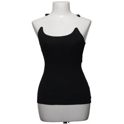 Tanktop (Zwart) van Luvlette Katoen, Elastaan