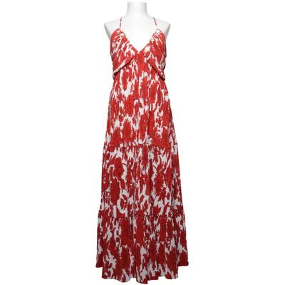 Maxi jurk (Meerkleurig, Rood) van H&M Modern Classic Polyester