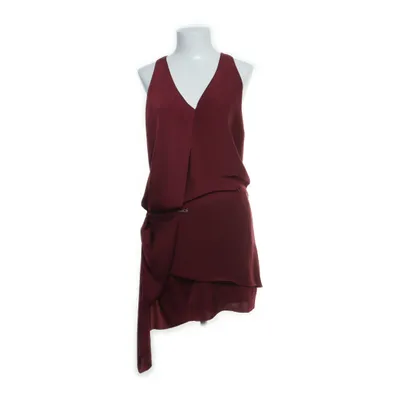 Jurk (Rood) van Acne Polyester, Leer