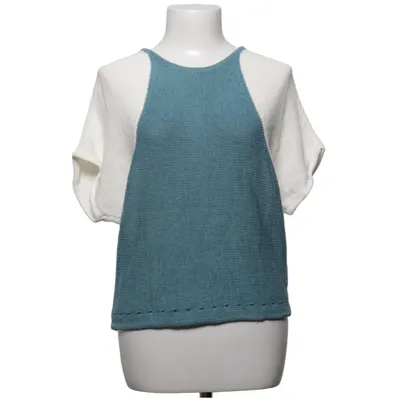 Haut (Bleu, Blanc) de Thought Coton biologique