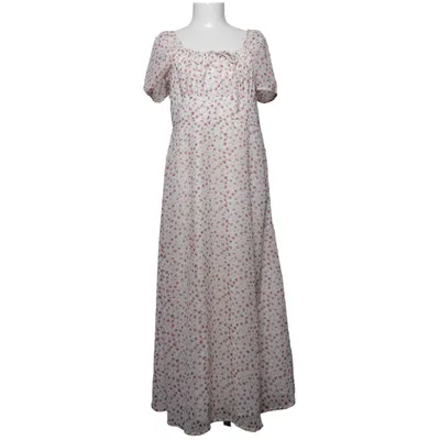 Långklänning (Vit, Rosa, Grön) från Bubbleroom Återvunnen polyester