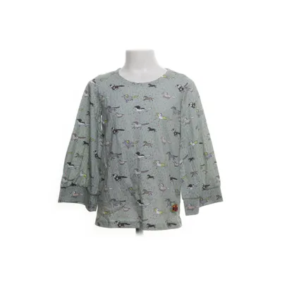 Långärmad t-shirt (Grön, Flerfärgad) från Moderska Huset Ekologisk bomull