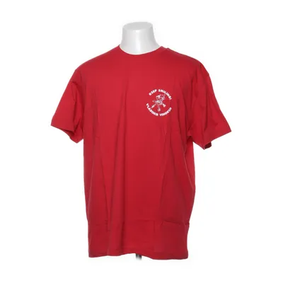 T-shirt (Rood) van Capital Katoen