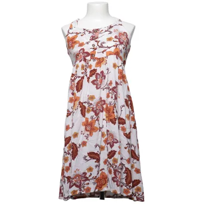 Dress (White, Brown, Orange) from Dorothy Perkins