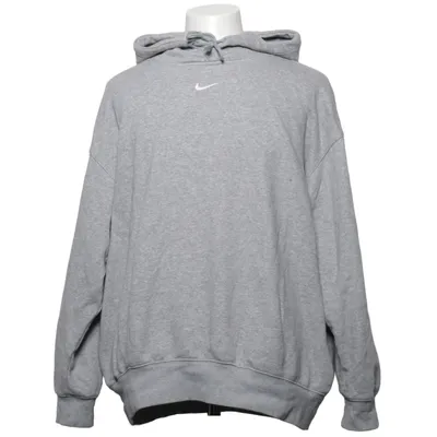 Hættetrøje (Grå) fra Nike Bomuld, Polyester