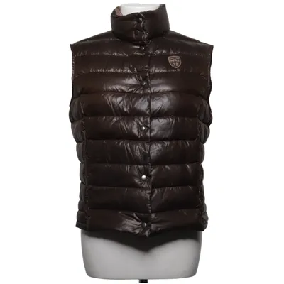 Down vest (Brown) from Cavallo Down, Feather, Polyester