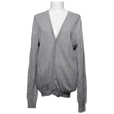 Cardigan (Gris) de Madison Avenue Coton, Laine de mouton