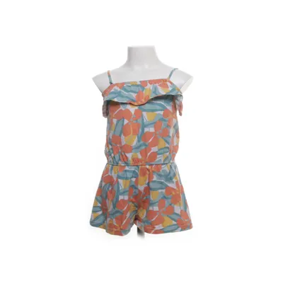 Jumpsuit (Wit, Meerkleurig) Katoen, Polyester