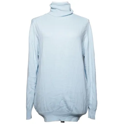 Pul à col roulé (Bleu) de Chic & Glam Cachemire, Polyamide, Soie, Viscose, Laine