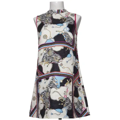 Klänning (Vit, Flerfärgad) från Lili Sidonio x Molly Bracken Elastan, Polyester