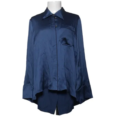 Blouse (Bleu) de Roland Mouret Élasthane, Soie