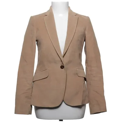 Kavaj (Brun) från Massimo Dutti Acetat, Viskos