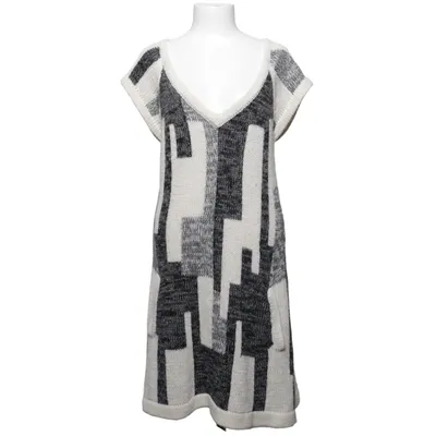 Robe (Blanc, Gris, Noir) de Sara Kelly by Ellos Acrylique, Fibre métallique, Mohair, Polyamide