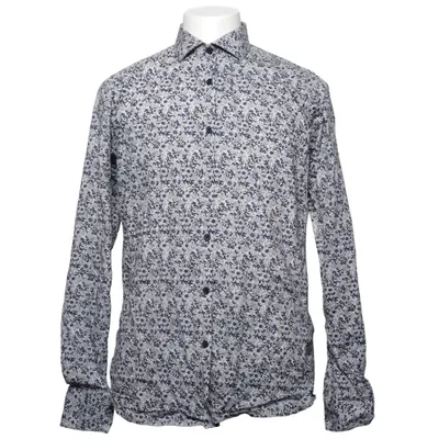 Chemise (Bleu, Blanc) de Dstrezzed Coton, Élasthane