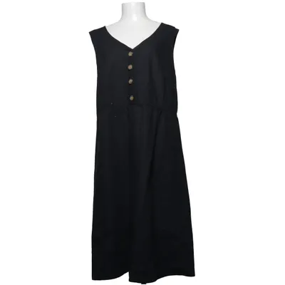 Maxikjole (Sort) fra BPC Bonprix Collection Bomuld, Linned