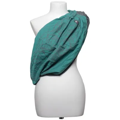 Baby sling (Green, Petrol green, Gray, Multicolored) from Hoppediz