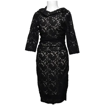 Dress (Black) from Barbara Schwarzer Acrylic, Elastane, Polyamide, Wool
