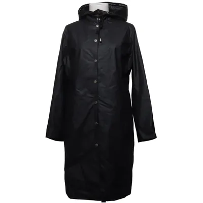 Regenmantel (Schwarz) von Ilse Jacobsen Hornbæk Baumwolle, Polyester