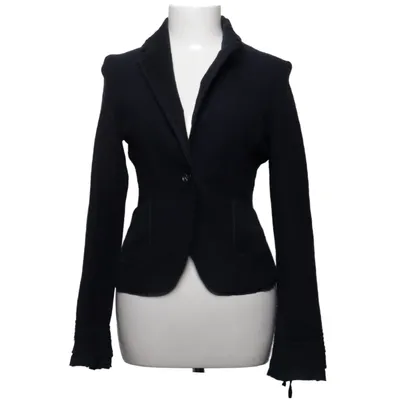 Blazer (Noir) de Marc O'Polo Coton, Laine