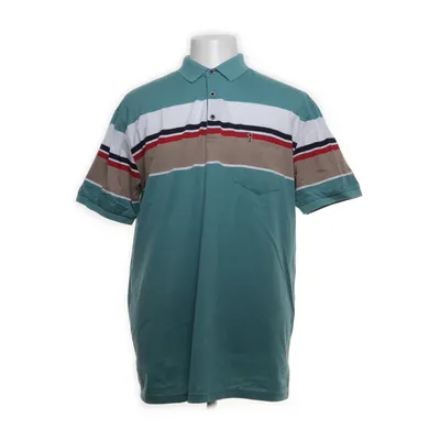 Polo shirt (Turquoise, Multicolored) from Goldmen Cotton, Elastane