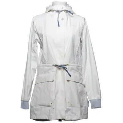 Manteau imperméable (Blanc) de Coast Guard Élasthane, Polyester