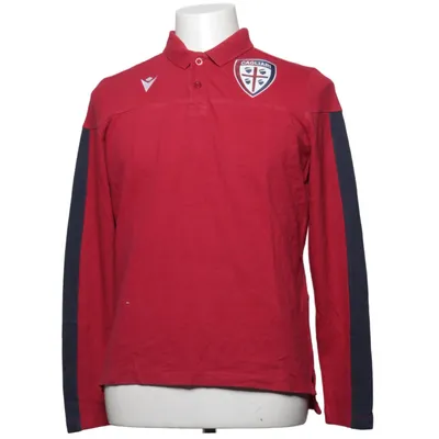 Maillot de rugby (Rouge, Bleu) de Macron Coton, Polyester
