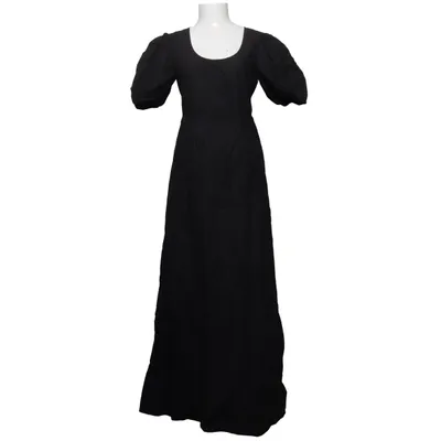 Robe longue (Noir) de Ganni Coton biologique
