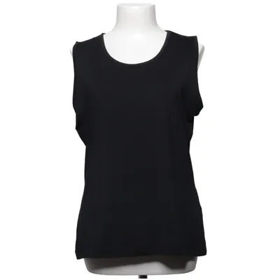 Tank Top (Black) from Cappuccini Elastane, Polyester