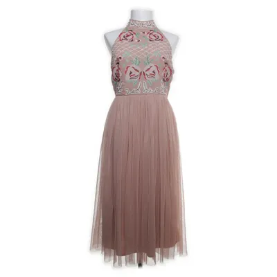 Dress (Beige) from Maya Deluxe Polyester