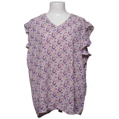 Haut (Blanc, Violet, Orange) de Melya Melody Viscose