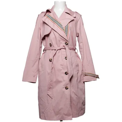 Trenchcoat (Pink) fra Zazie Bomuld, Elastan, Polyester