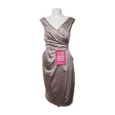 Cocktailjurk (Beige) van MarieNoir Elastaan, Polyester