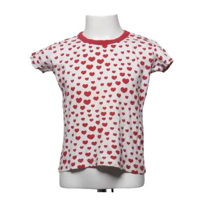T-shirt (White, Red) from Dubster Cotton