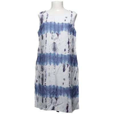 Dress (Blue, White, Purple) from Perzoni Cotton