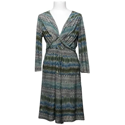 Robe (Bleu, Vert, Multicolore) de Maille Demoiselle Élasthane, Polyester