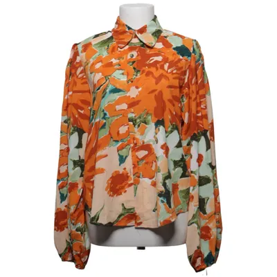 Blouse (Orange, Green, Multicolored) from Guts & Gusto Polyester