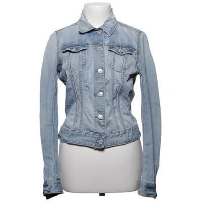 Veste en jean (Bleu) de L.O.G.G by H&M Coton, Élasthane