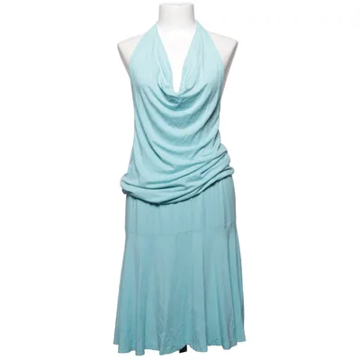 Halternek jurk (Blauw) van Bodyflirt Elastaan, Viscose