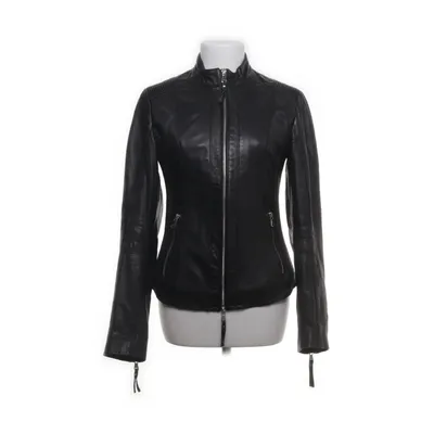 Leather jacket (Black) from Be Edgy Leather, Polyester