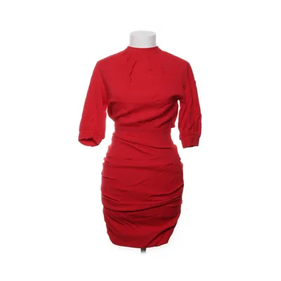 Kjole (Rød) fra Maje Elastan, Polyester, Viscose
