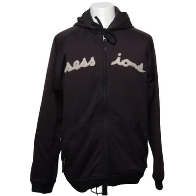 Capuchon sweater (Zwart) van Sessions Polyester