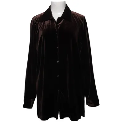 Bluse (Braun) von Casual Wear Adelsten Elasthan, Polyester