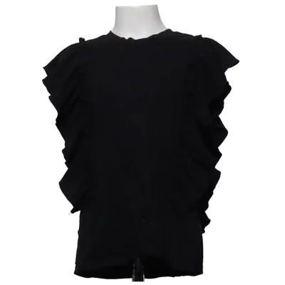 Top (Zwart) van H&M Katoen, Polyester