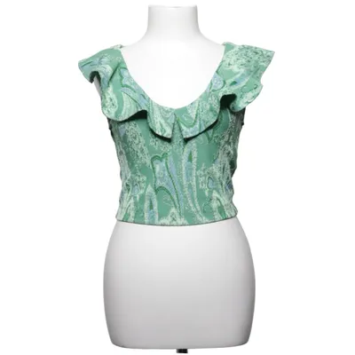 Haut (Vert, Bleu, Multicolore) de Zara Élasthane, Polyester