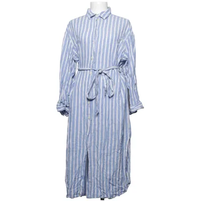 Maternity dress (Blue, White) from H&M Mama Linen, Viscose
