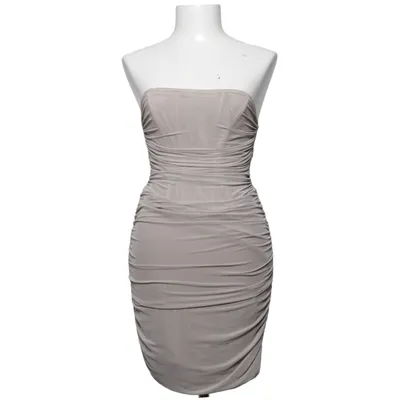Robe de cocktail (Beige) de Glassons Élasthane, Polyester