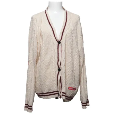 Cardigan (Beige, Red) from Taylor Swift Polyester