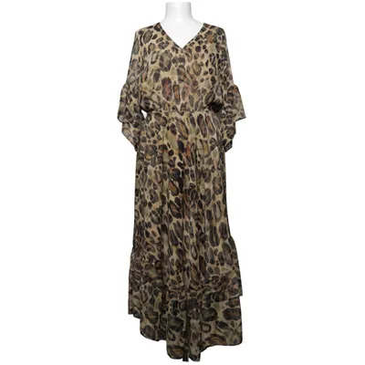 Maxi jurk (Beige, Bruin, Zwart) van Emoi
